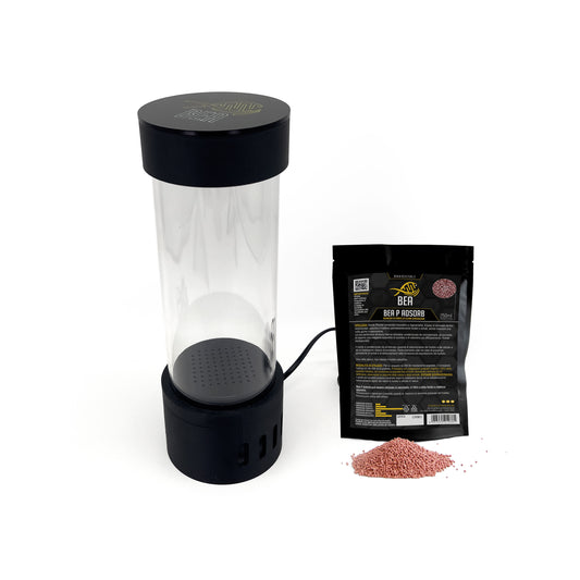 Réacteur avec pompe Sicce pour matériaux filtrants + P Adsorb offert